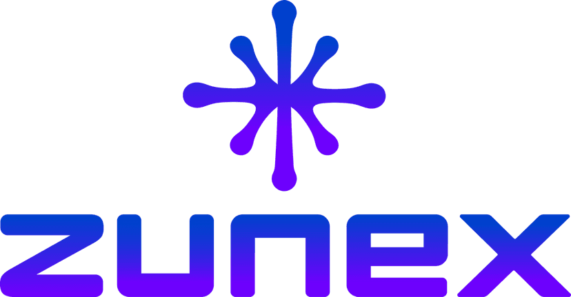 Emblema y logotipo de Zunex